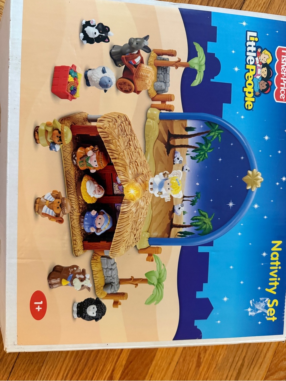 Fisher-Price Little People Nativity and The Inn at Bethlehem Parts